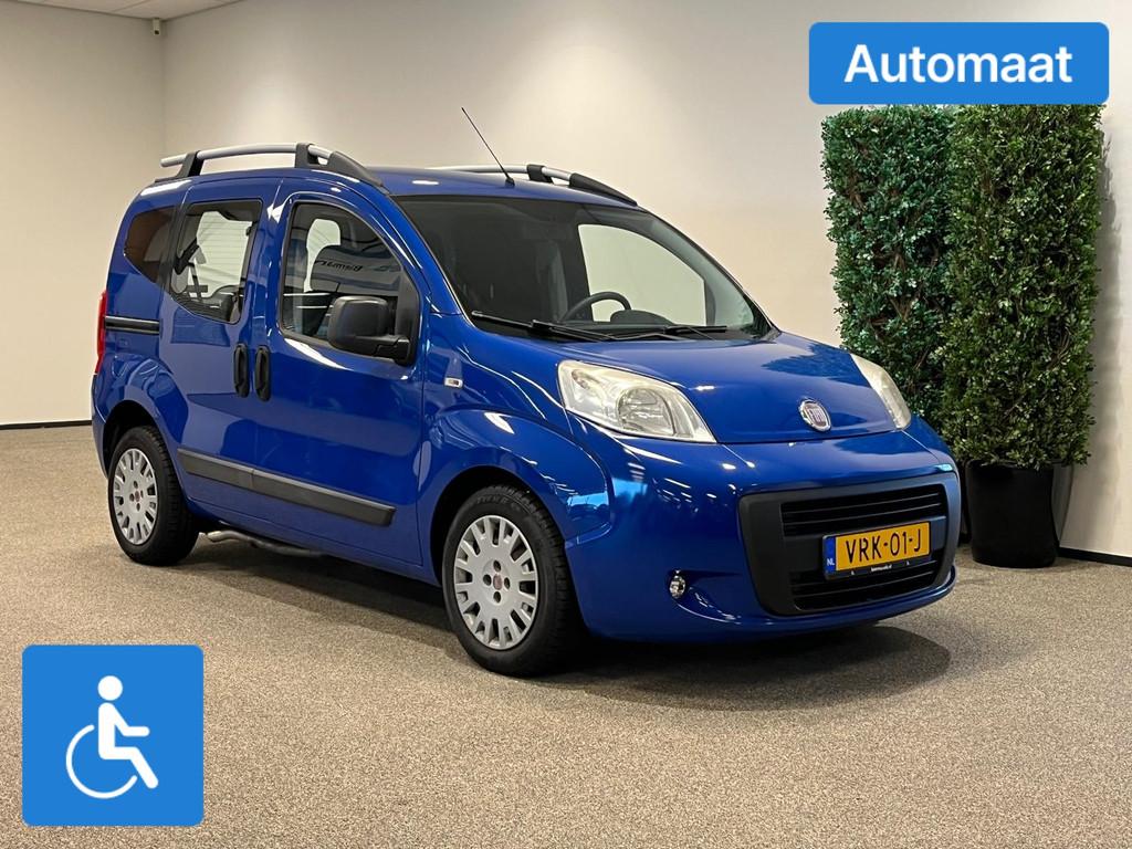 Fiat Qubo Rolstoelauto Automaat - Rolstoel voorin, Auto's, Automaat, 12 maanden, Stof, Gebruikt