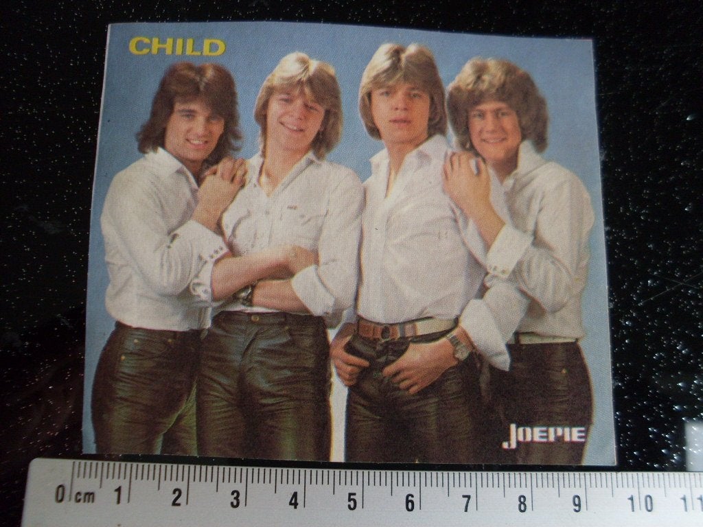 sticker Child Joepie, Verzenden, Zo goed als nieuw, Film, Tv of Omroep
