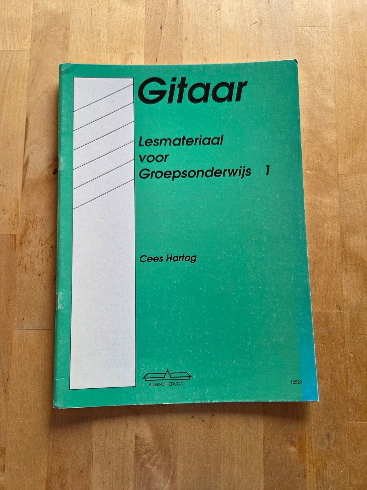 Gitaar Lesmateriaal voor Groepsonderwijs 1 - Cees Hartog, Gitaar, Verzenden, Overige genres, Les of Cursus