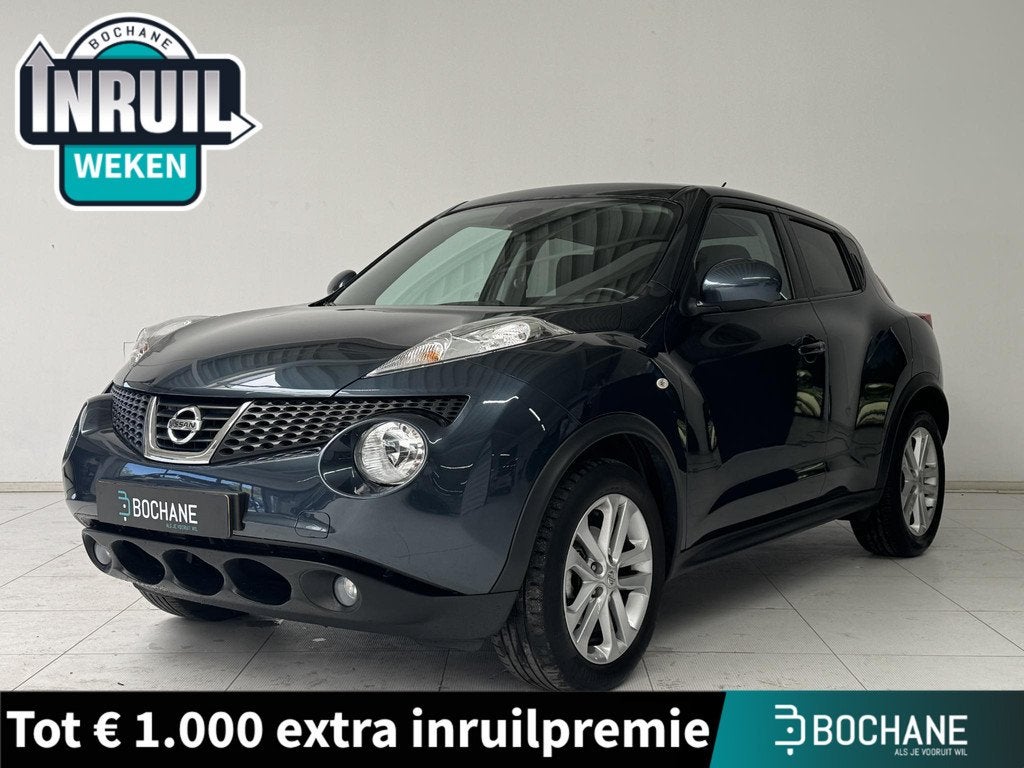 Nissan Juke 1.6 Tekna | Automaat | Navigatie | Achteruitrijc, Auto's, Nissan, Euro 5, Huisgarantie, 4 cilinders, Met garantie (alle)