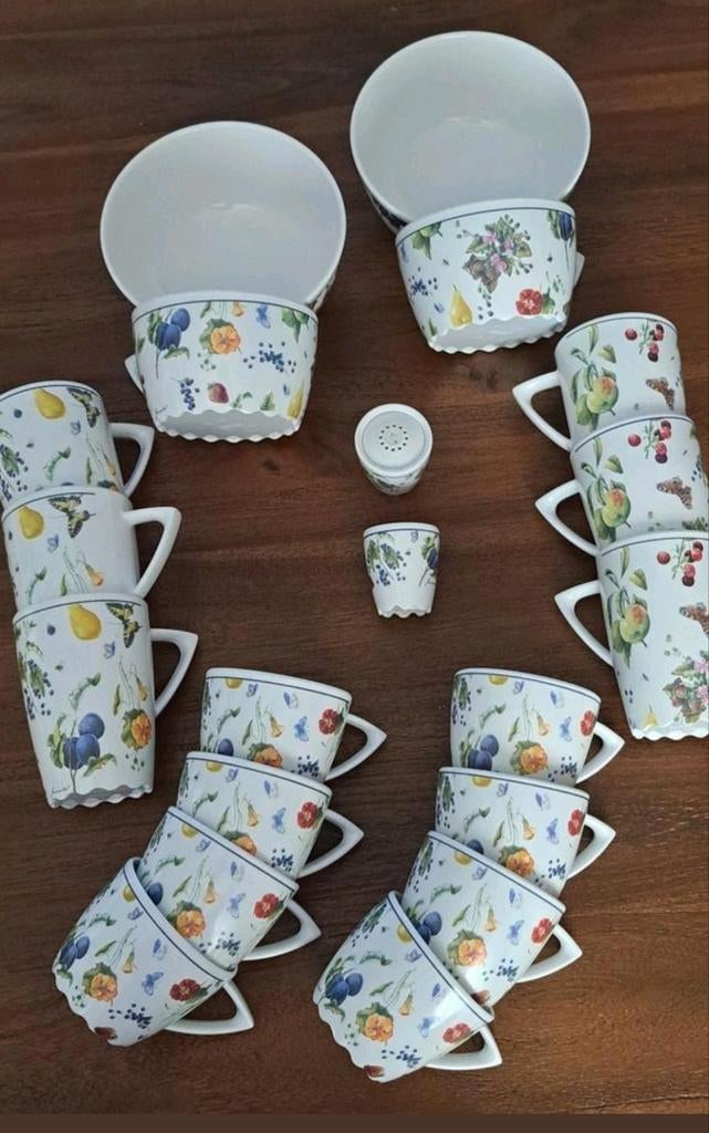 Janneke Brinkman Mepal Servies - 20 Delen, Caravans en Kamperen, Kampeeraccessoires, Ophalen of Verzenden, Zo goed als nieuw