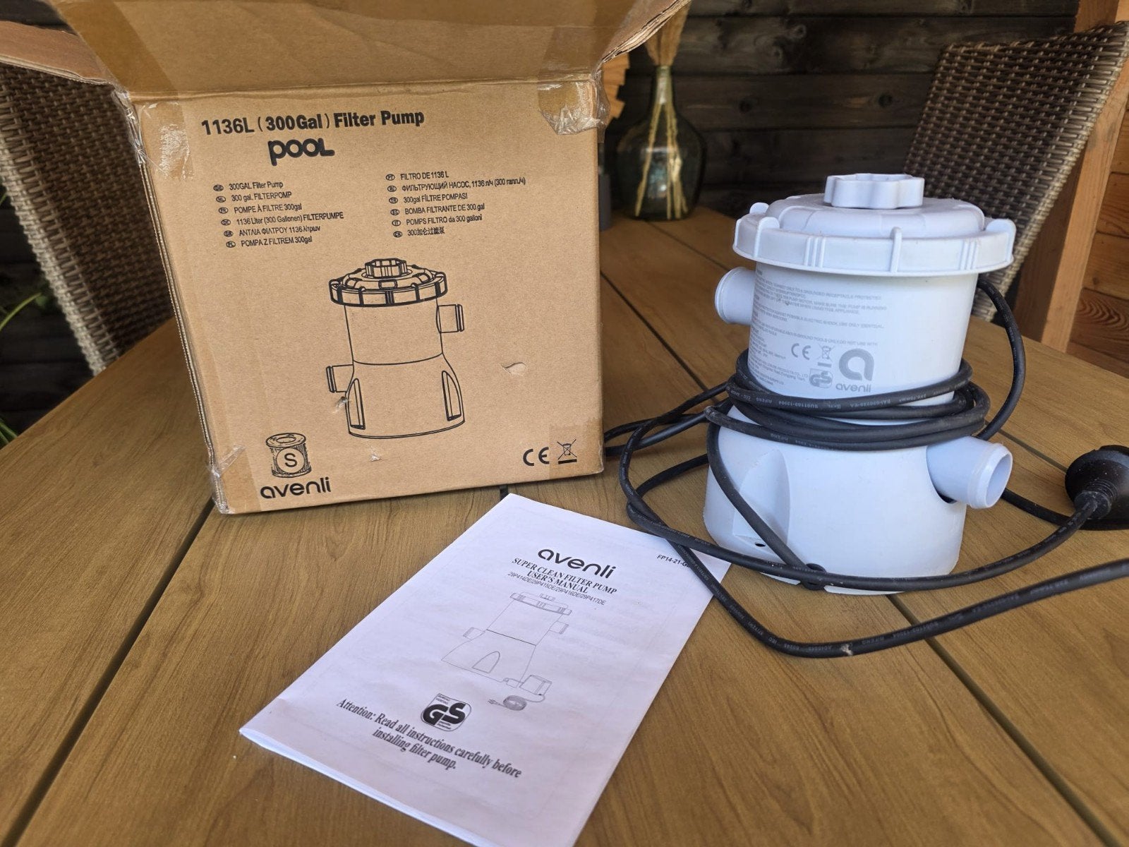 Filterpomp zwembad nieuw, Tuin en Terras, Zwembad-toebehoren, Ophalen, Nieuw