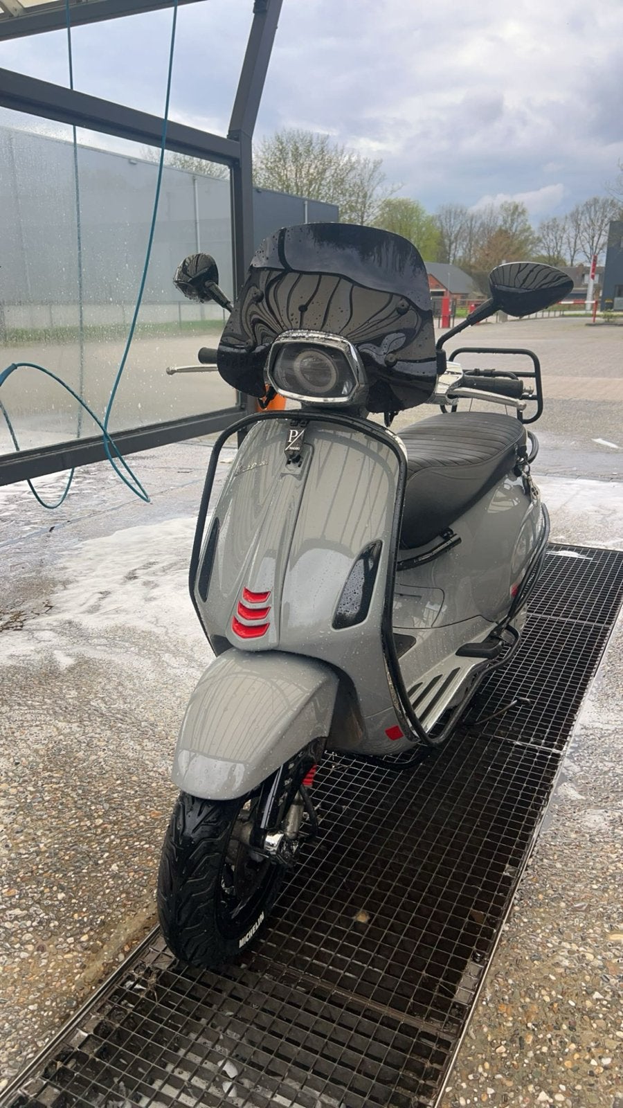 Vespa Sprint 2019 Nardo Grey | Malossi, Ophalen, Zo goed als nieuw, Benzine, Vespa S