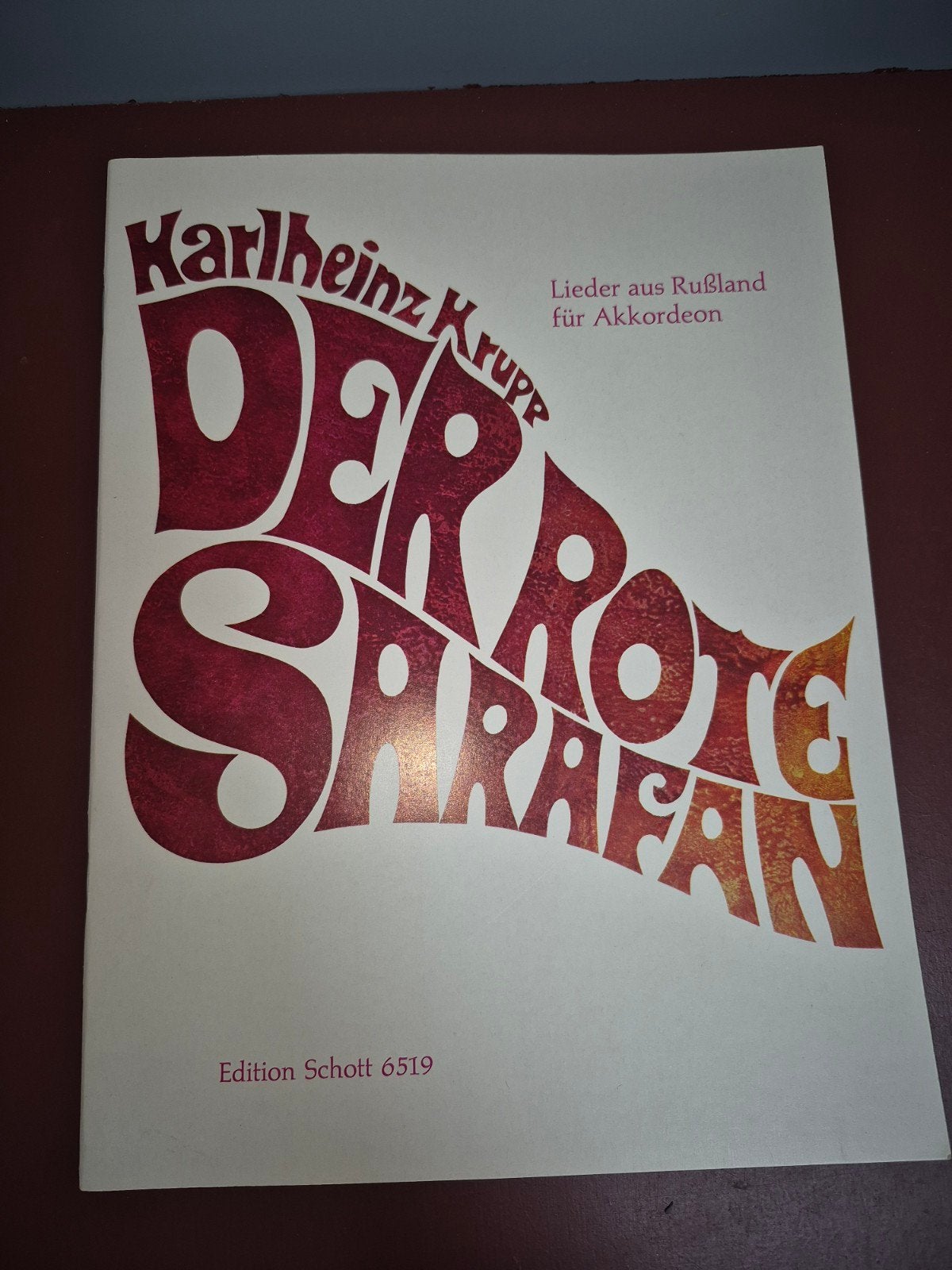 Karlheinz Kruppe - Der Rote Sarafan - Lieder aus Rußland, Muziek en Instrumenten, Wereldmuziek, Ophalen of Verzenden, Accordeon