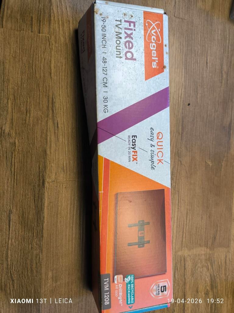 Easy Fix TV Beugel 19-50 inch 30kg - Vogel's TVM 1208 nieuw!, Ophalen of Verzenden, Nieuw