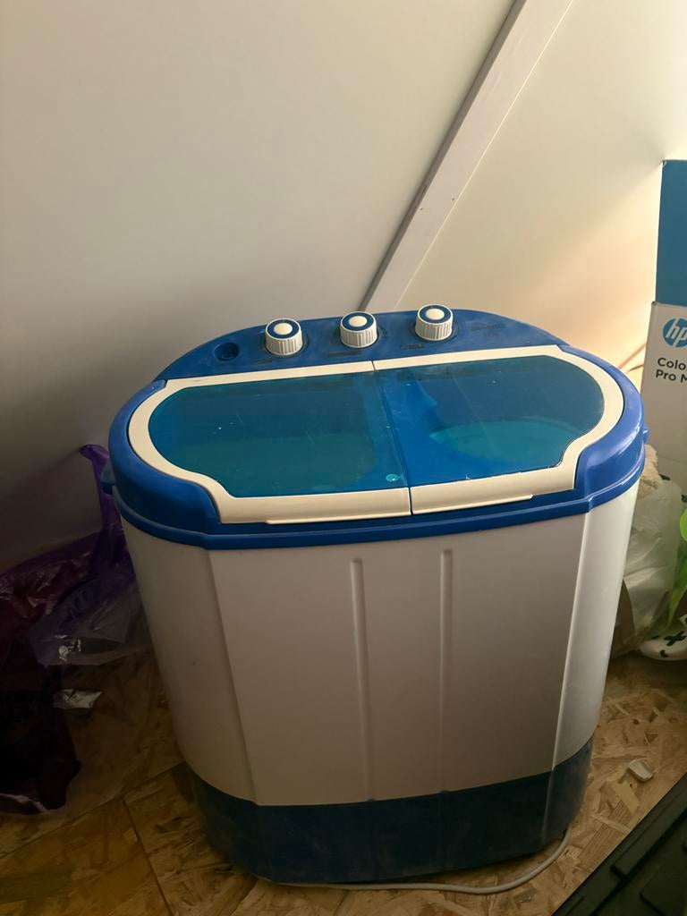 Mestic MW 120 Wasmachine met Centrifuge, Caravans en Kamperen, Kampeeraccessoires, Ophalen of Verzenden, Zo goed als nieuw