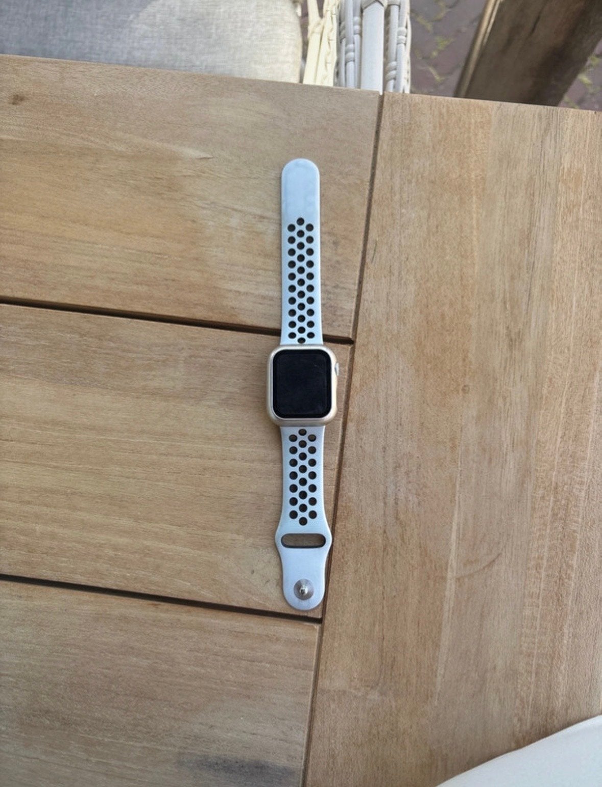 Apple Watch Nike Series 5 GPS 40mm Zilver zonder lader, Afstand, IOS, Ophalen of Verzenden, Zo goed als nieuw
