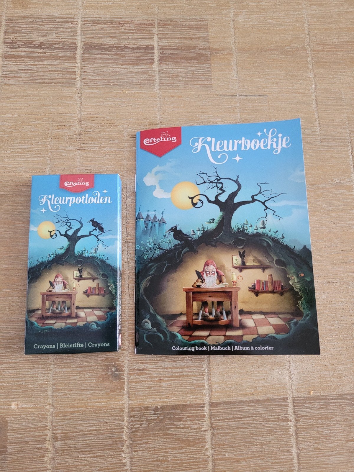Efteling Kleurboek met Kleurpotloden - Nieuw!, Verzamelen, Efteling, Ophalen of Verzenden, Nieuw, Overige typen