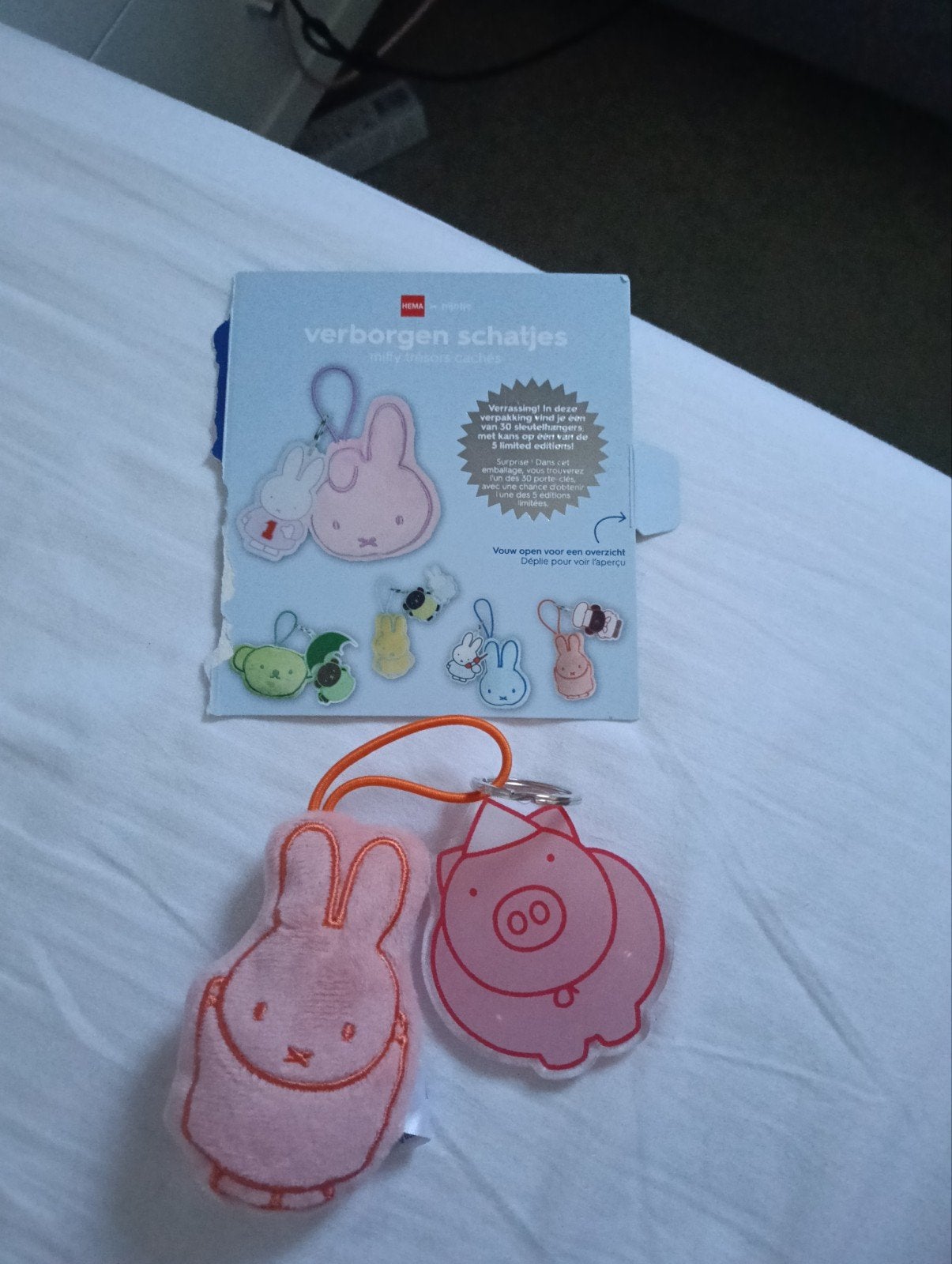 Hema Verborgen Schatjes Sleutelhangers, Ophalen of Verzenden, Zo goed als nieuw, Knuffel of Figuurtje