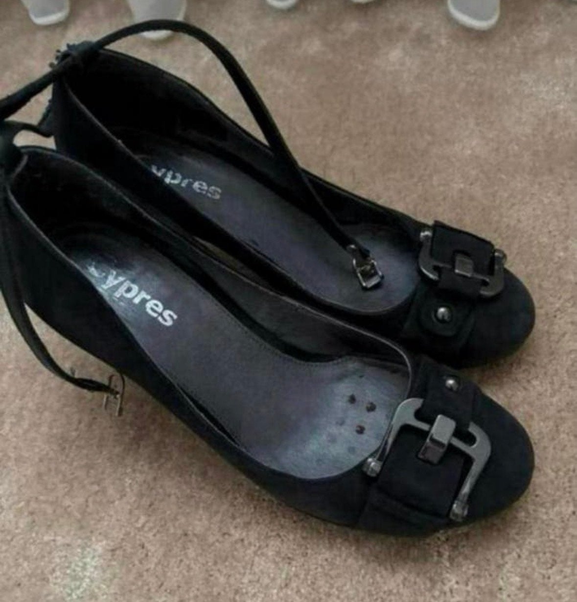 Zwarte Cypres Pumps Maat 37, Ophalen of Verzenden, Gedragen, Zwart, Pumps