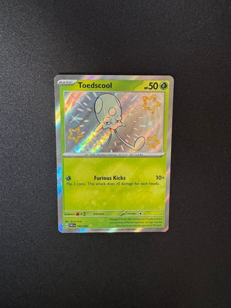 Toedscool 105/091 - Paldean Fates, Ophalen of Verzenden, Nieuw, Losse kaart