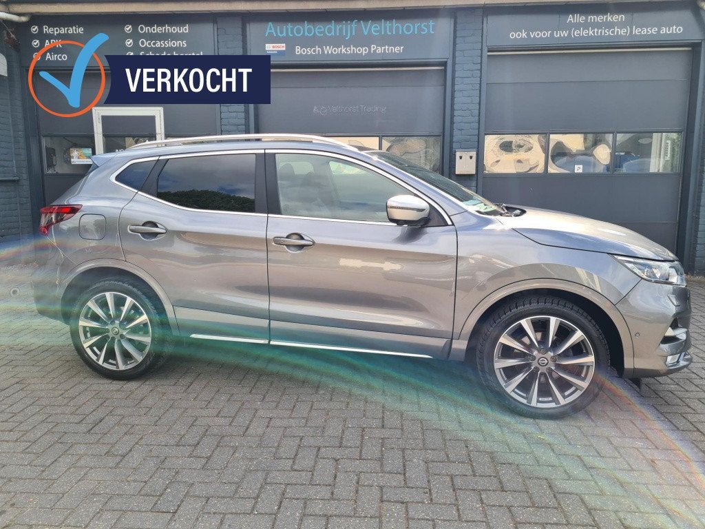Nissan QASHQAI 1.3 DIG-T Tekna+ 360 Camera /Leder/Bose/Trekh, Auto's, 687 kg, Gebruikt, Euro 6, 4 cilinders
