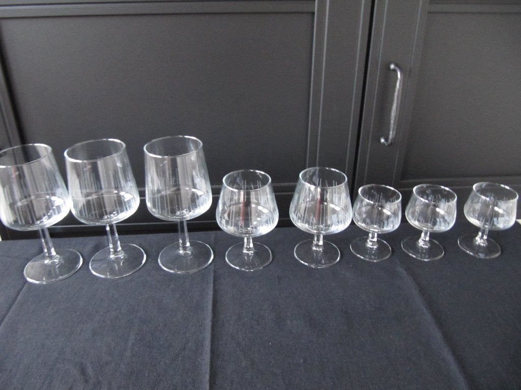 Leerdam glazen Copier Atlanta, Ophalen, Glas of Glazen, Overige stijlen, Glas