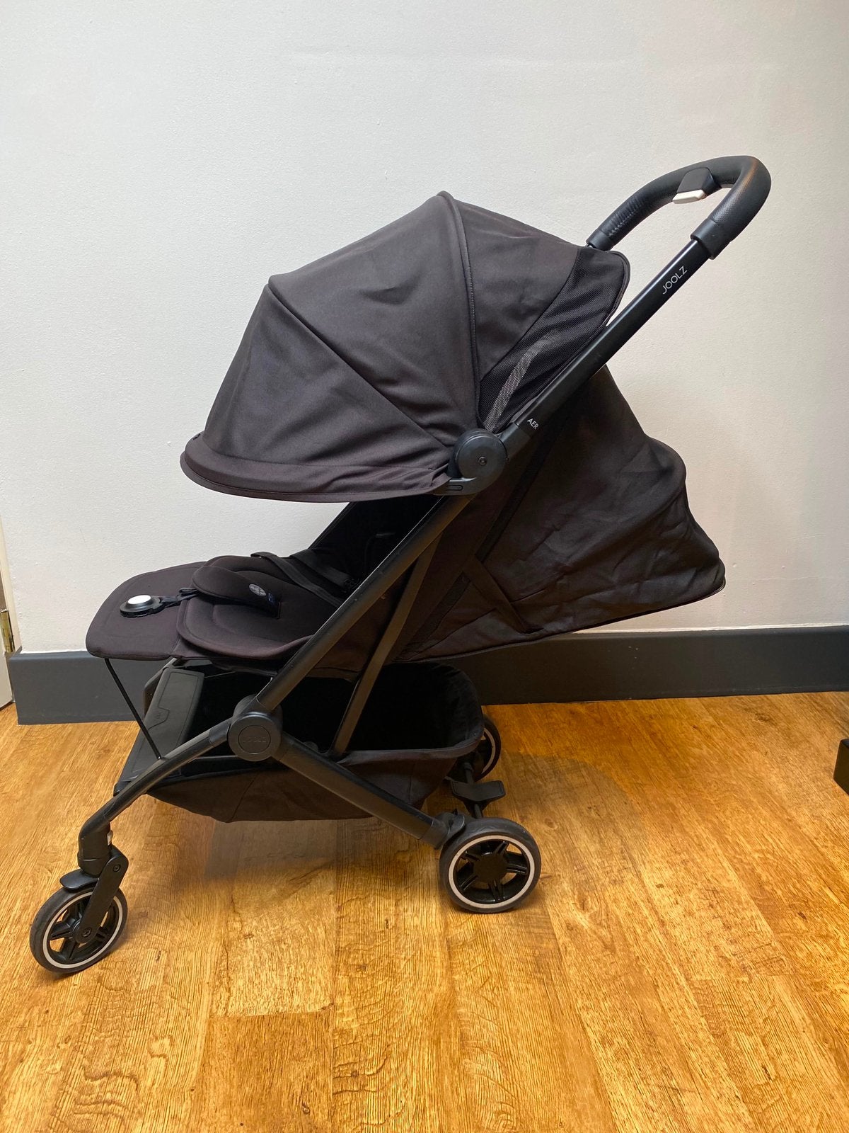 Joolz Aer+ Space Black Buggy + veel accessoires, Ophalen, Zo goed als nieuw, Overige merken, Verstelbare rugleuning
