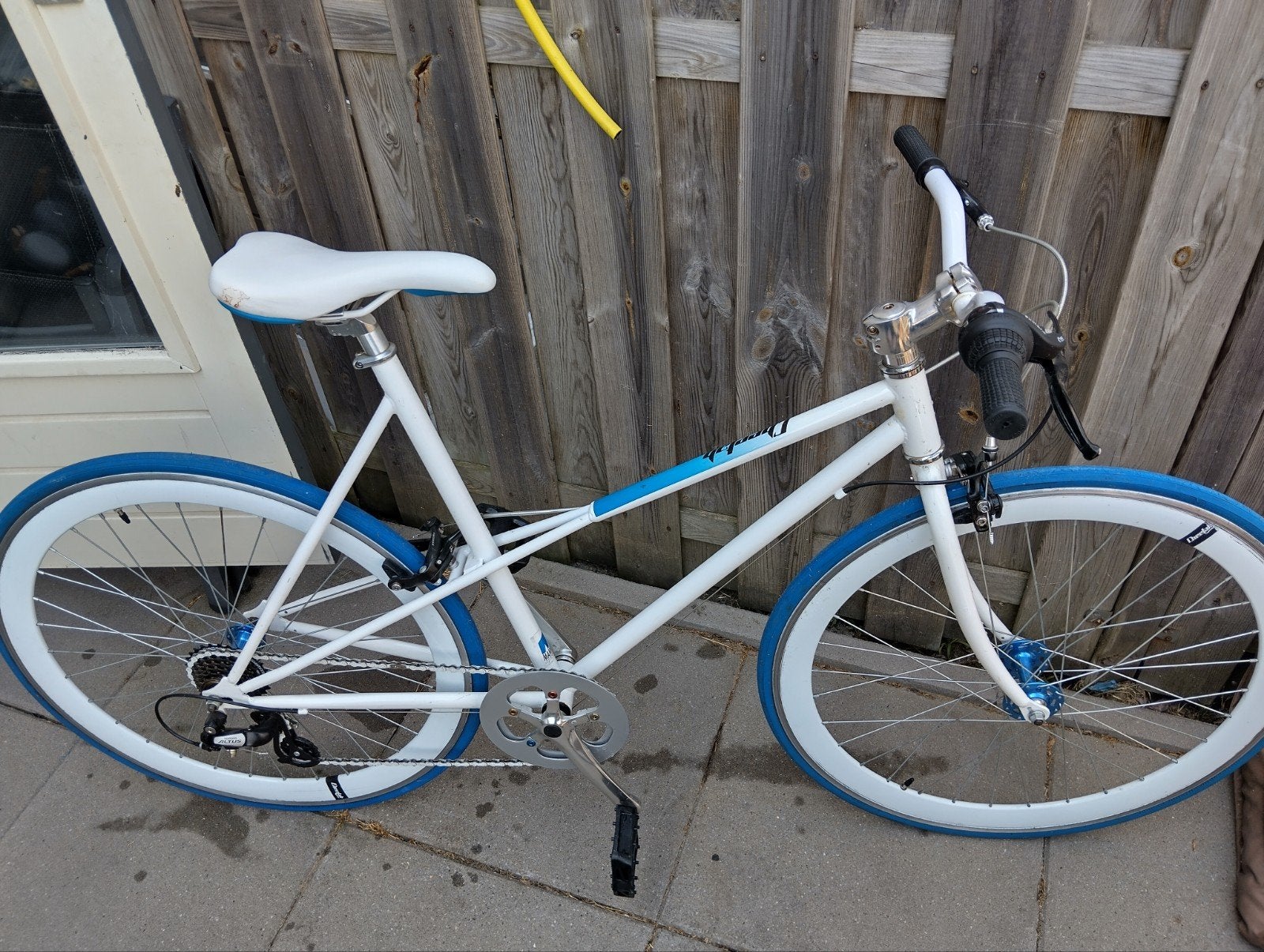 cheetah 28" dames stadsfiets, Ophalen, Gebruikt, Staal, 24 inch of meer