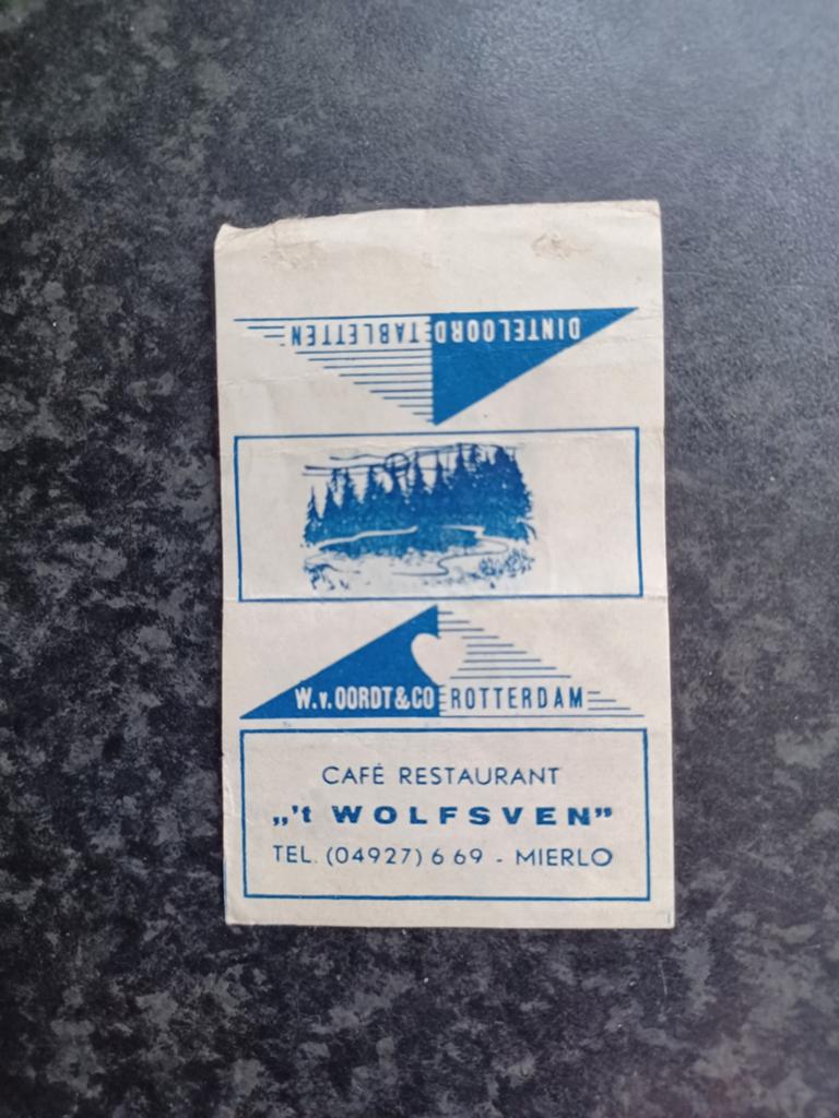 Suikerwikkel Mierlo Café 't Wolfsven, Ophalen, Nederland