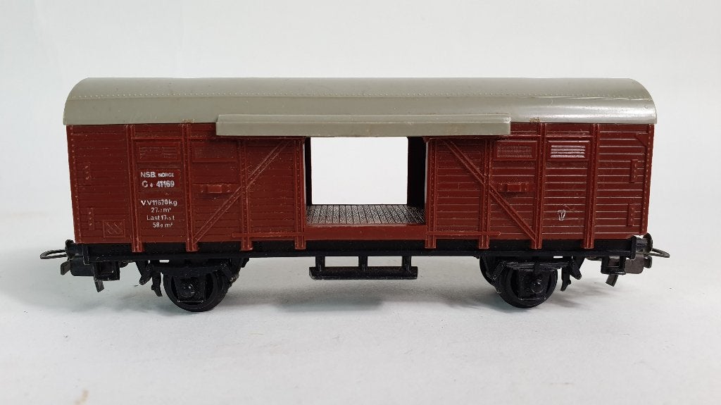 Piko 41169 Noorse NSB goederenwagon, zonder deurtjes. S29, Hobby en Vrije tijd, Modeltreinen | H0, Tweedehands verkoop, Tweedehands verkoop
