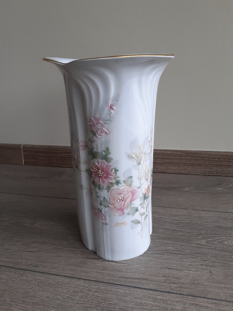Vintage porseleinen vaas Limoges, Ophalen of Verzenden