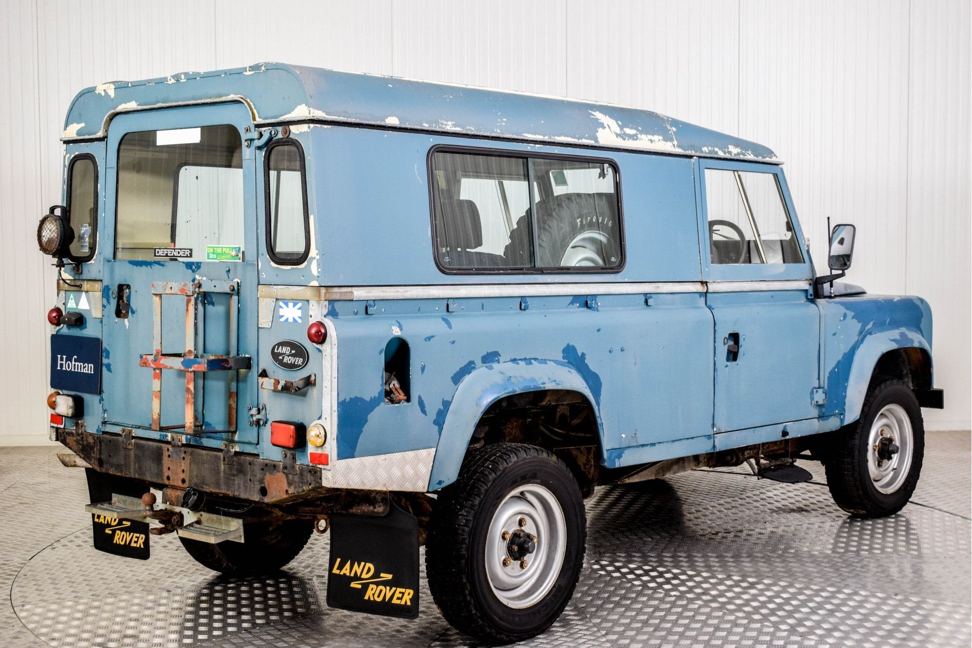 Land Rover Defender 110 2.5 Turbo diesel Wegenbelastingvrij, Auto's, 2500 cc, Gebruikt, 4 cilinders, Blauw