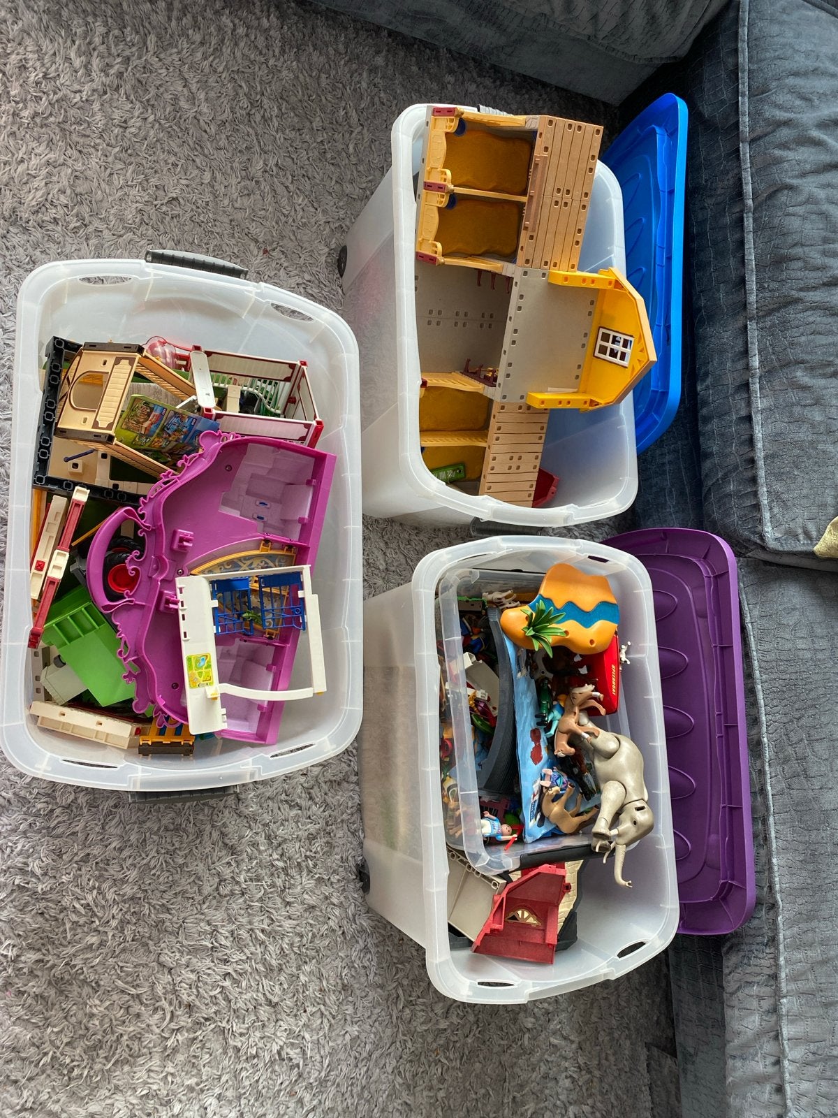 Grote partij Playmobil speelgoed (3 pakken), Ophalen, Gebruikt, Los playmobil