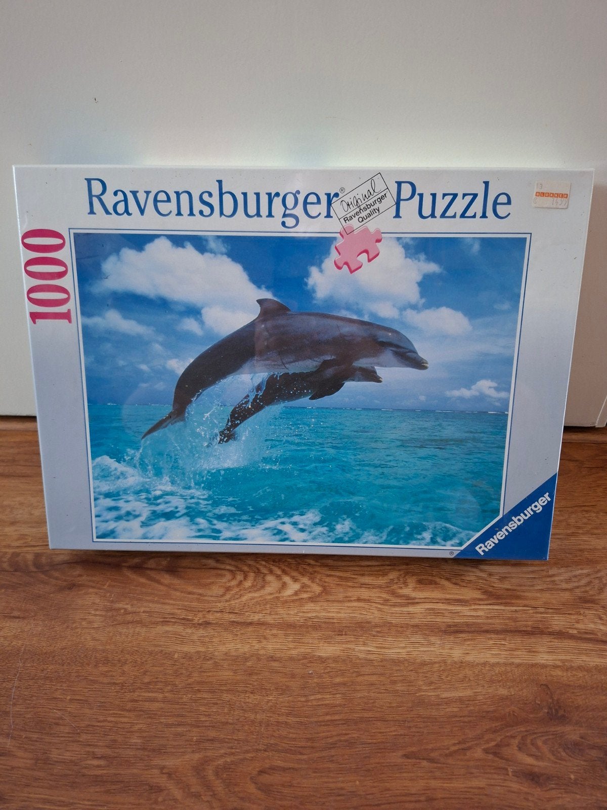 Ravensburger Legpuzzel 1000 stukjes - Springende Dolfijnen, Ophalen of Verzenden, 500 t/m 1500 stukjes, Zo goed als nieuw, Legpuzzel