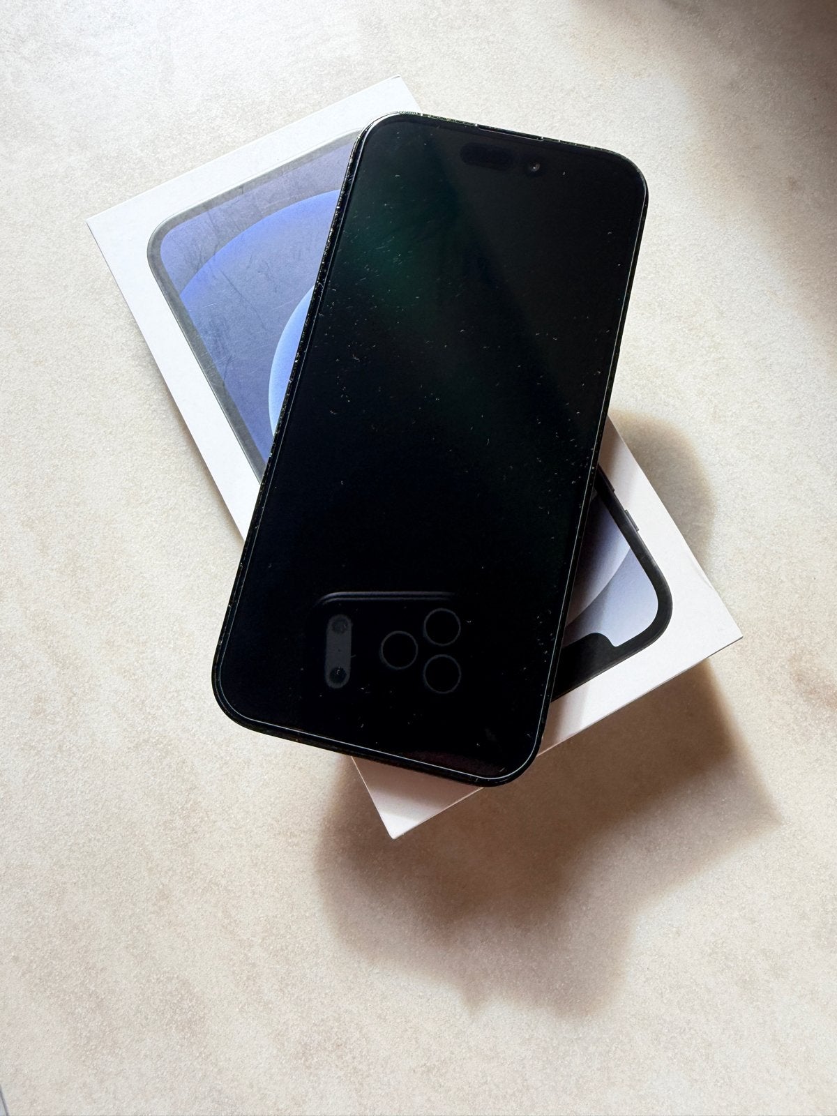 Apple iPhone 14 Pro 256GB Zwart - Zo goed als nieuw, Telecommunicatie, Mobiele telefoons | Apple iPhone, 83 %, IPhone 14 Pro, Zwart