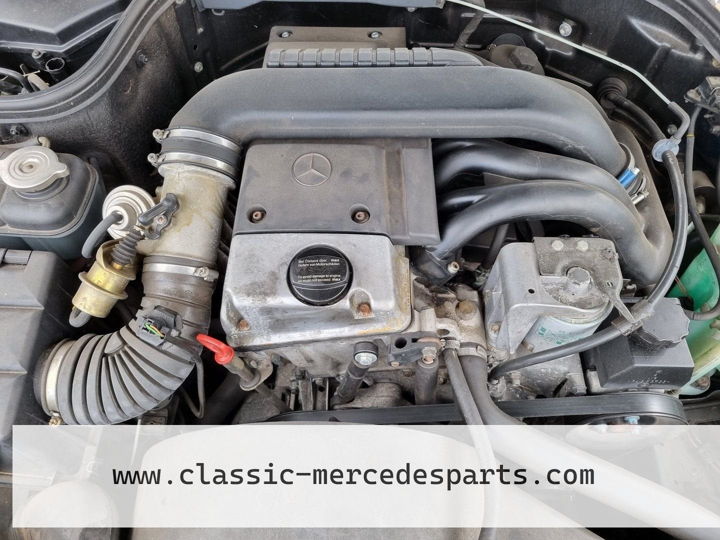 Motorblok Mercedes om604 C220D met brandstofpomp, Gebruikt, -, Ophalen of Verzenden, -