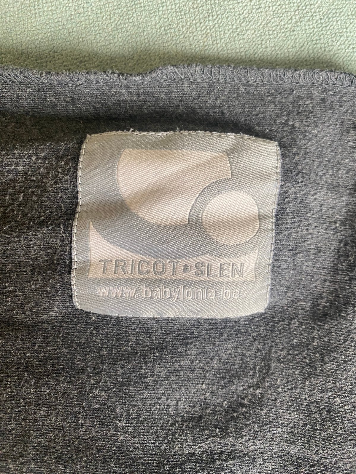 Draagdoek babylonia tricot slen grijs, Kinderen en Baby's, Babydragers en Draagdoeken, Ophalen, Zo goed als nieuw, Draagdoek, Overige merken