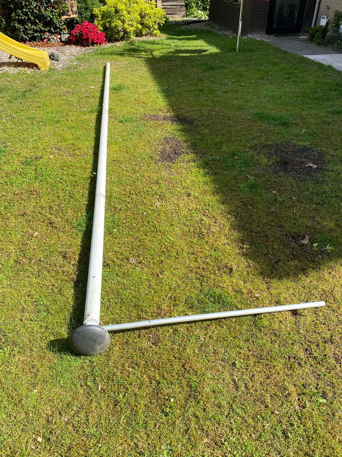 Vlaggen mast banier systeem, Ophalen