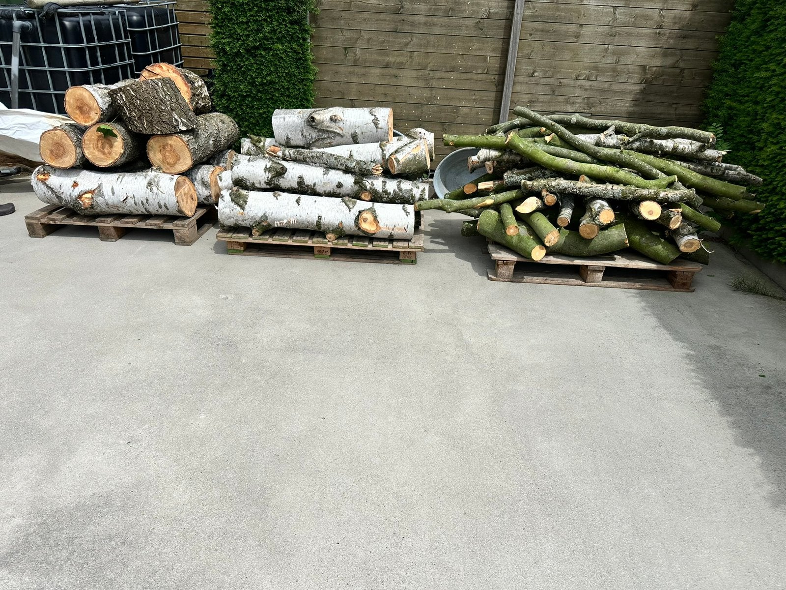 Haardhout berk en een deel beuk, Minder dan 3 m³, Ophalen