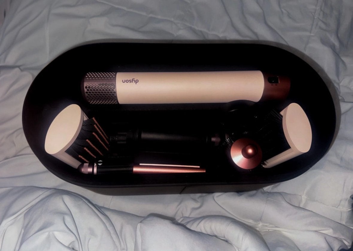 Dyson Airwrap Complete Long / Ceramic Pink Rose Gold, Sieraden, Tassen en Uiterlijk, Uiterlijk | Haarverzorging, Ophalen of Verzenden