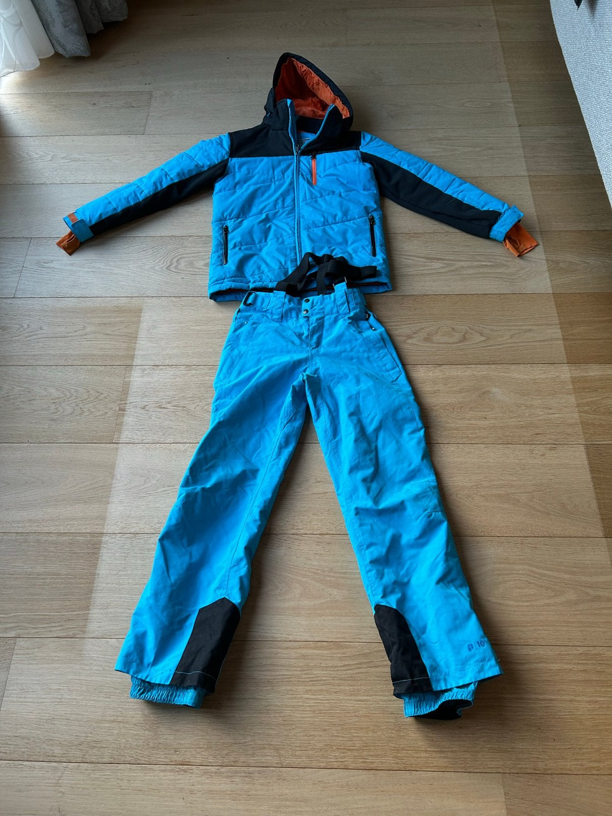 Protest Skipak Maat 164 (valt groot) - Blauw/Zwart, Kleding | Heren, Ophalen of Verzenden, Gedragen, Overige maten, Pak
