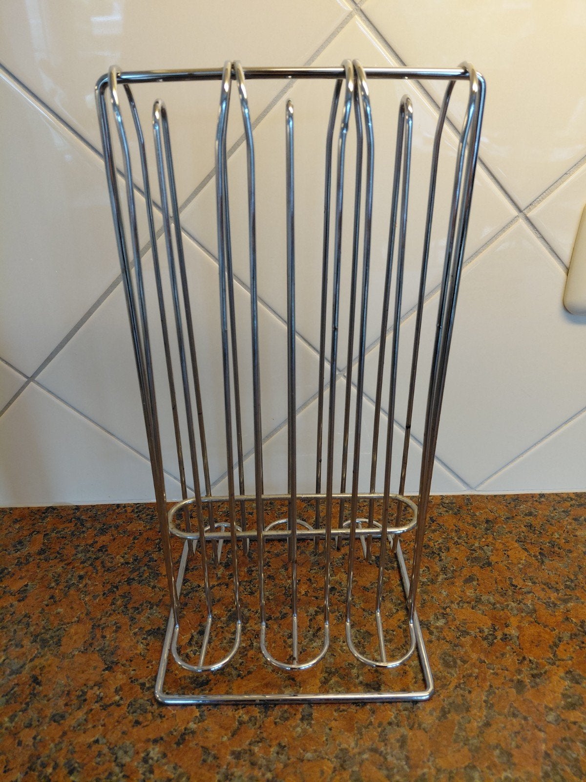 Nespresso cupjes houder - Gebruikt, Zilver, Ophalen of Verzenden, Metaal, Overige merken