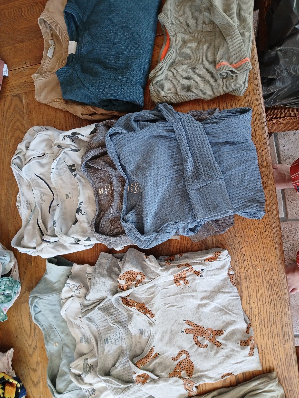 Jongens kledingpakket maat 98/104: rompers en truien, Ophalen of Verzenden