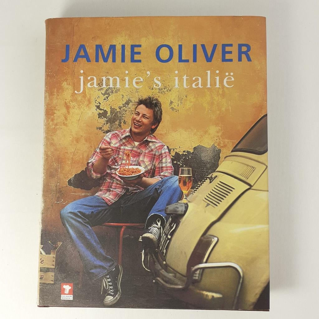 Jamie Oliver - Jamie's Italië Kookboek, Boeken, Kookboeken, Hoofdgerechten, Ophalen of Verzenden, Jamie Oliver, Italië