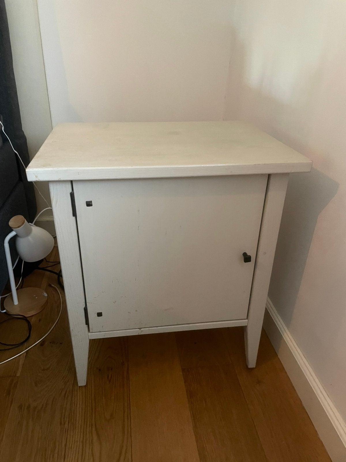 Nachtkastje Whitewash IKEA, Ophalen, Gebruikt, Minder dan 45 cm, 55 tot 70 cm