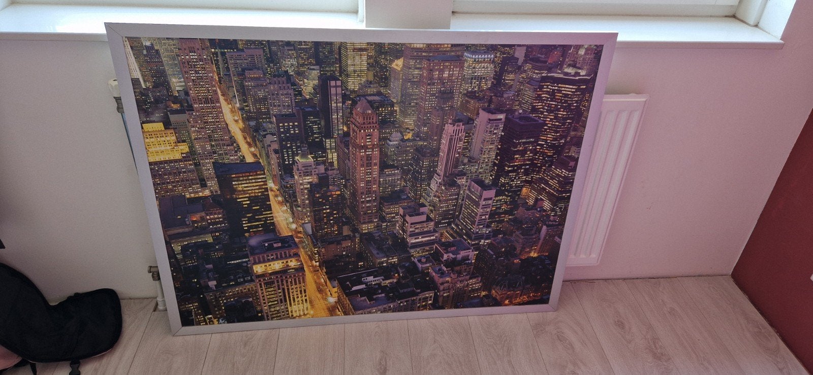 Schilderij (Manhattan like), Antiek en Kunst, Ophalen