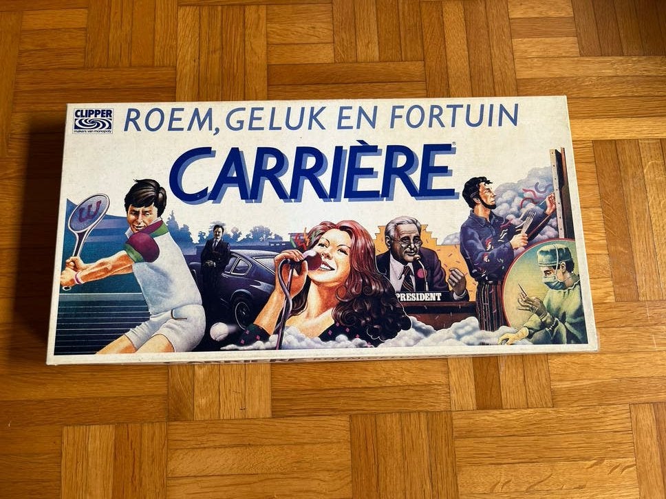 Bordspel Carrière Clipper: Roem, Geluk en Fortuin, Hobby en Vrije tijd, Gezelschapsspellen | Bordspellen, Drie of vier spelers