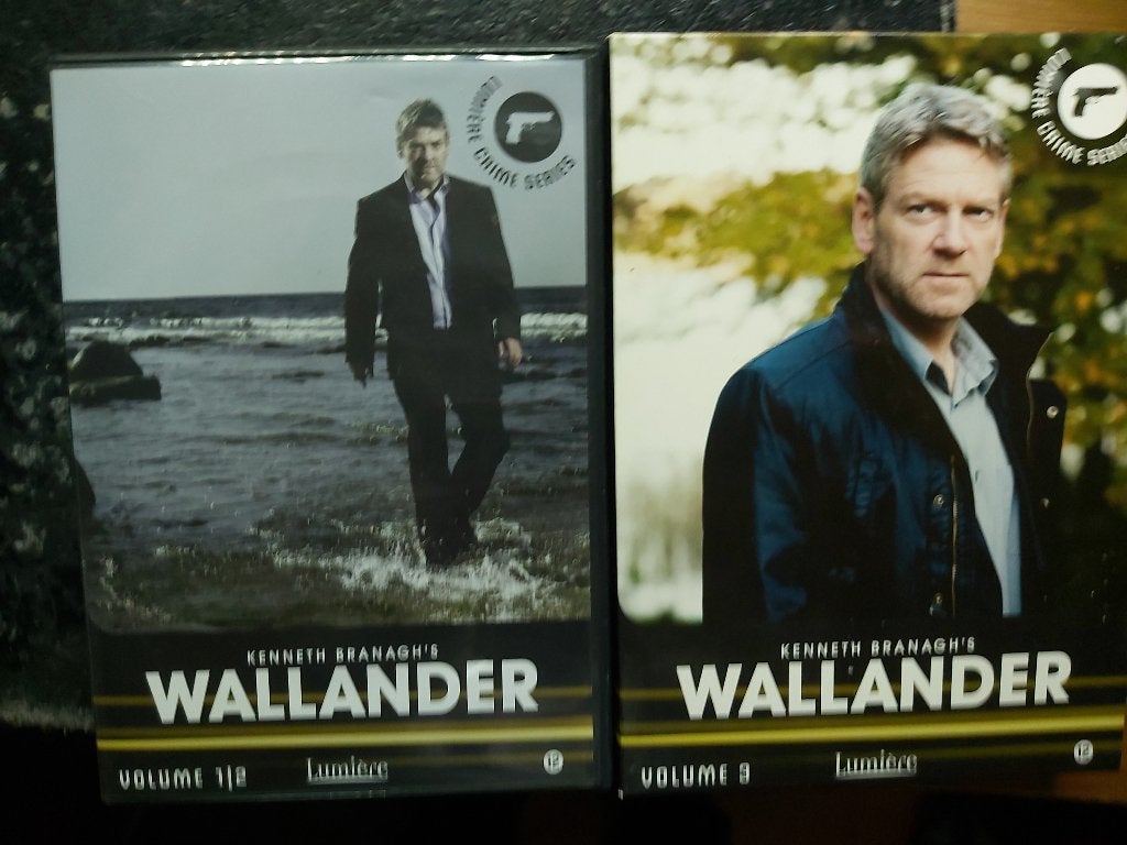 wallander met kenneth branagh 1  2  en 3, Engels, Ophalen of Verzenden, Zo goed als nieuw, Nederlands