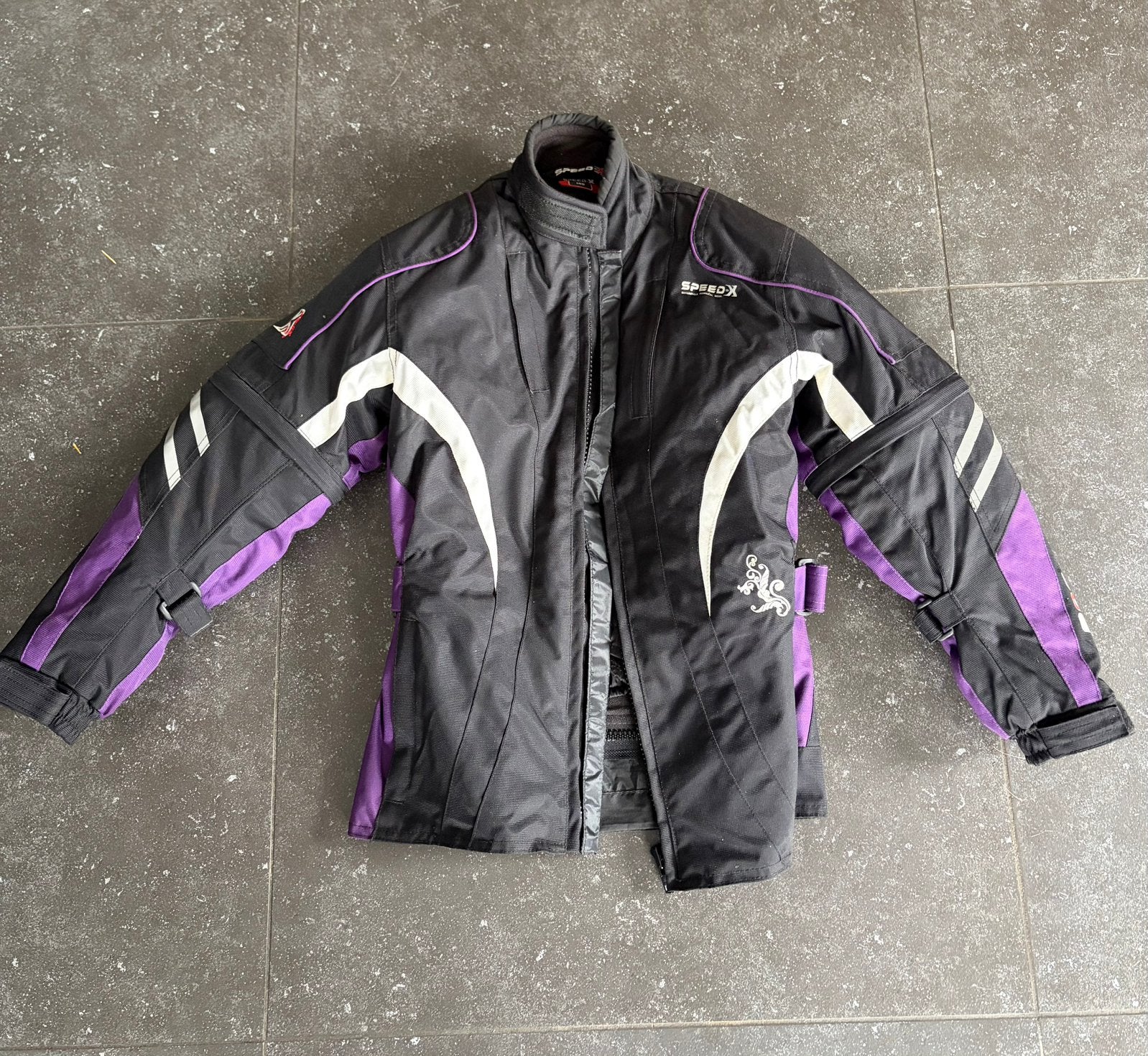 All seasons Motorjas met protectie., Motoren, Ophalen of Verzenden, Tweedehands, Kinderen, Jas | textiel