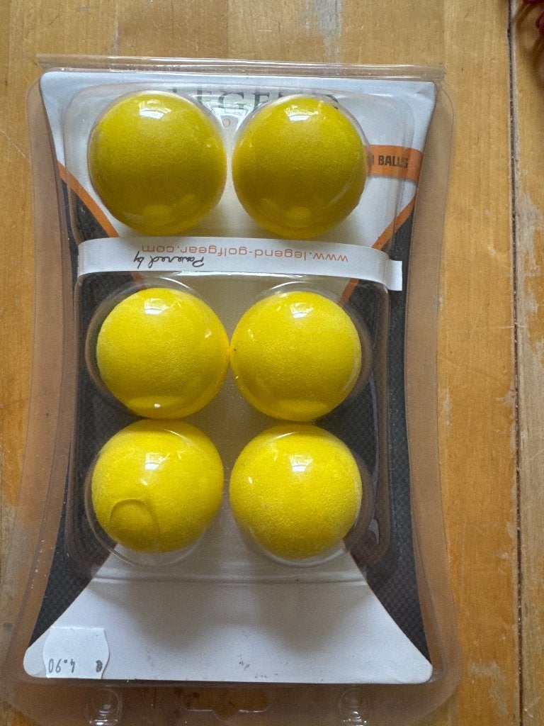 Golf schuimballen, Ophalen of Verzenden, Zo goed als nieuw, Bal(len), Overige merken