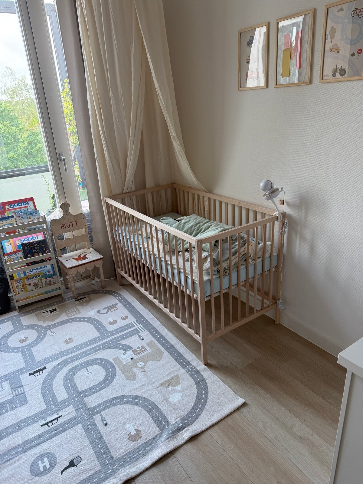 IKEA Sniglar Babybedje - Zo goed als nieuw, Ophalen, Nieuw, Ledikant