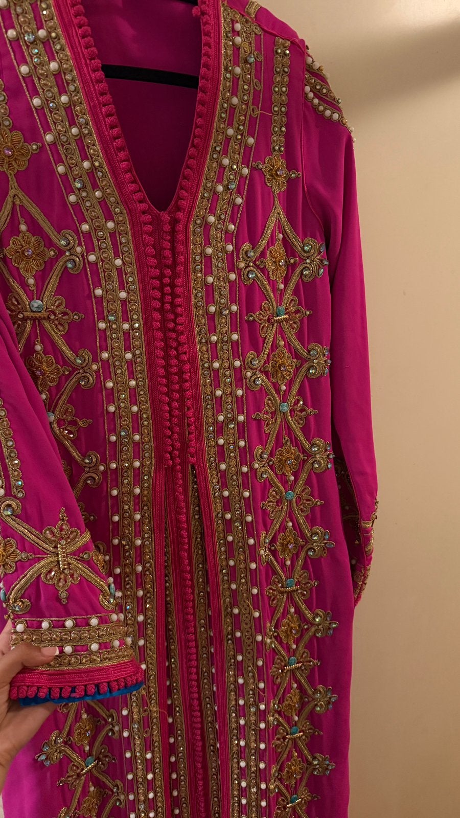 Takchita roze & blauw, Ophalen of Verzenden, Zo goed als nieuw, Blauw, Overige typen