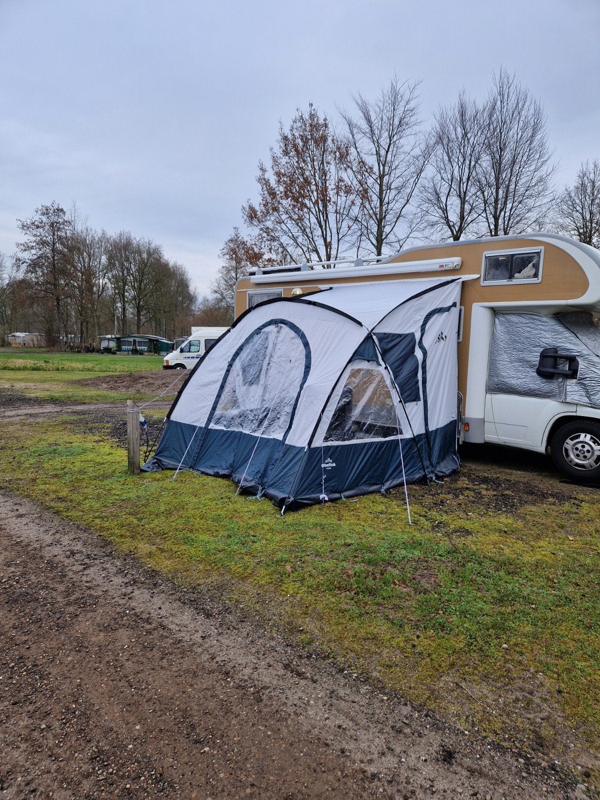 Obelink Verona deel tent - Slechts 1x gebruikt!, Caravans en Kamperen, Ophalen, Zo goed als nieuw, Tot en met 4
