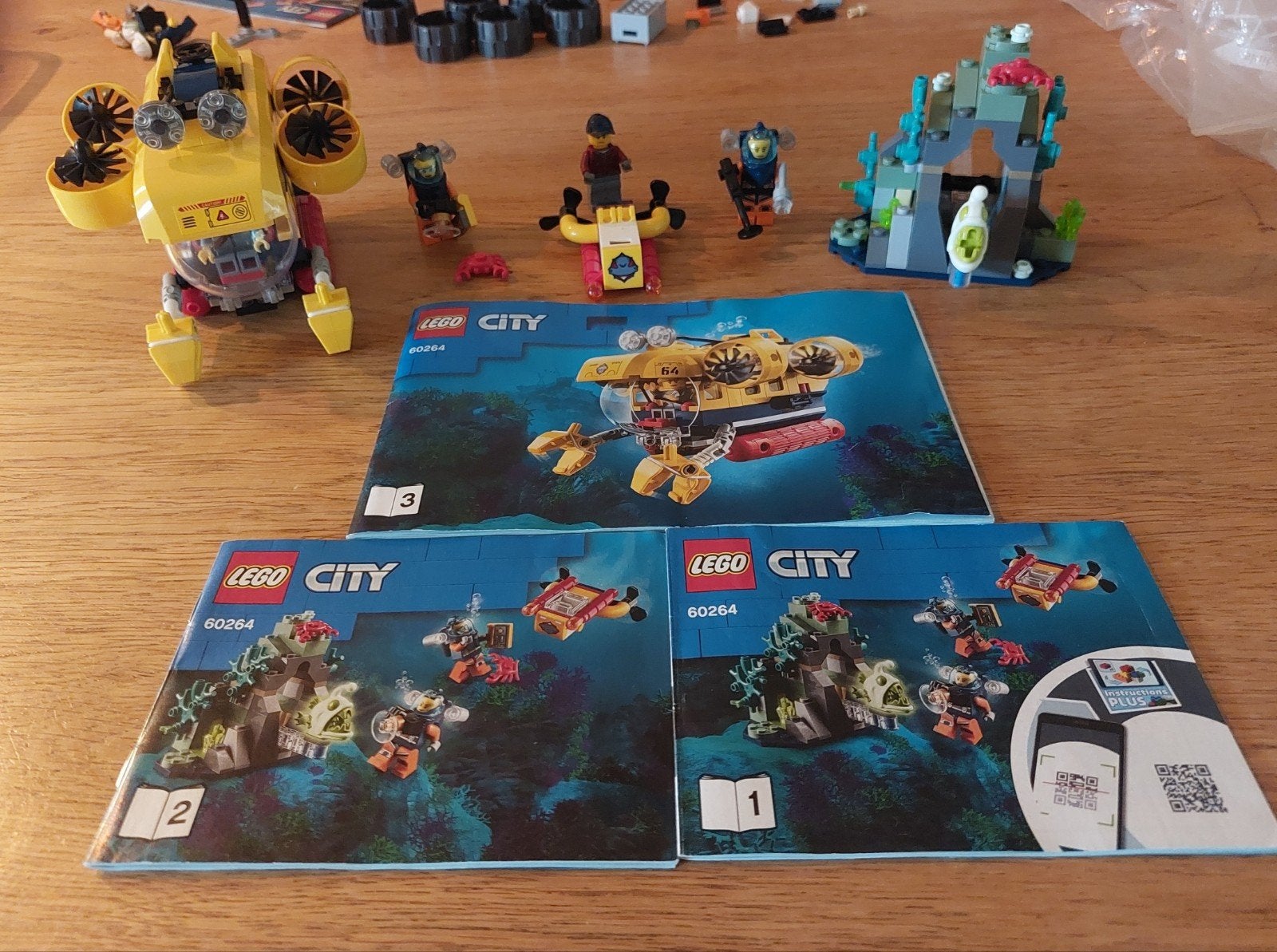 LEGO City, Oceaan Onderzoeksduikboot, Set  60264, Ophalen, City, Lego, Compleet