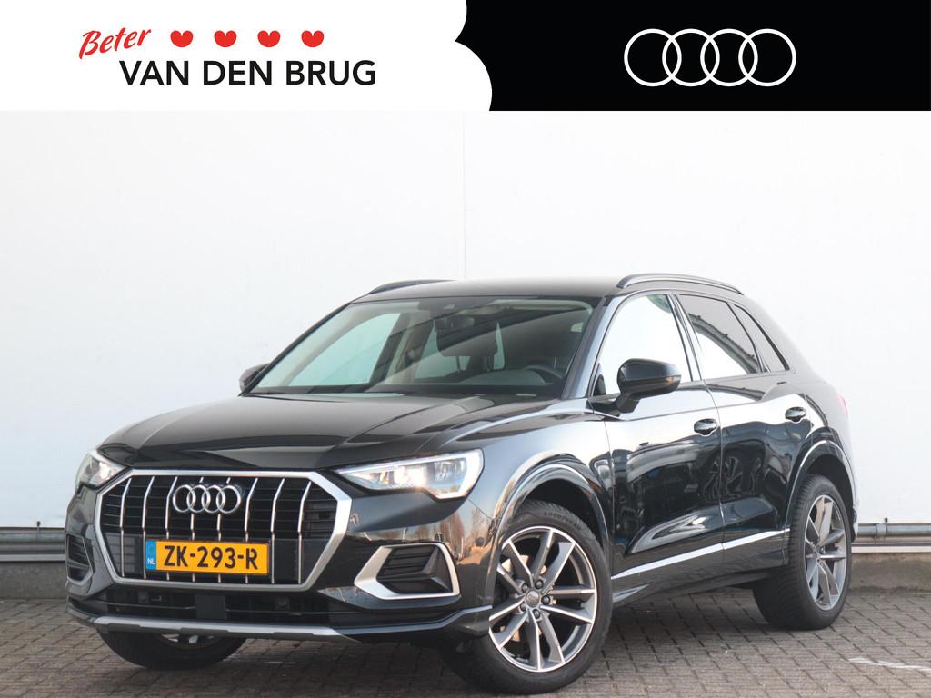 Audi Q3 35 TFSI Advanced | Stoelverwarming | App-Connect | S, Auto's, Stof, 4 cilinders, 150 pk, Zwart