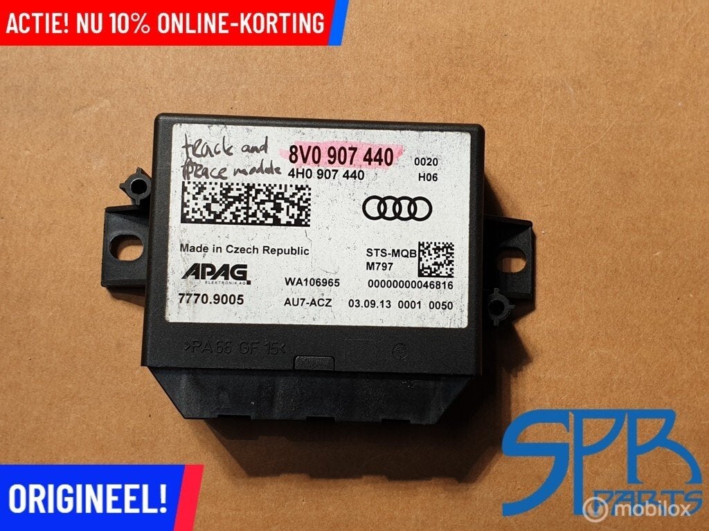 8V0907440 Wagentraceersysteem Audi A3 8V Vehicle Tracking, Audi, Gebruikt