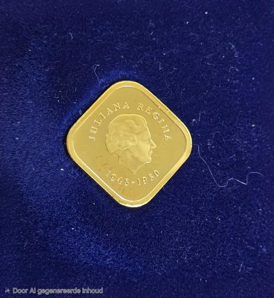 Gouden 300gulden munt., Ophalen of Verzenden, Goud