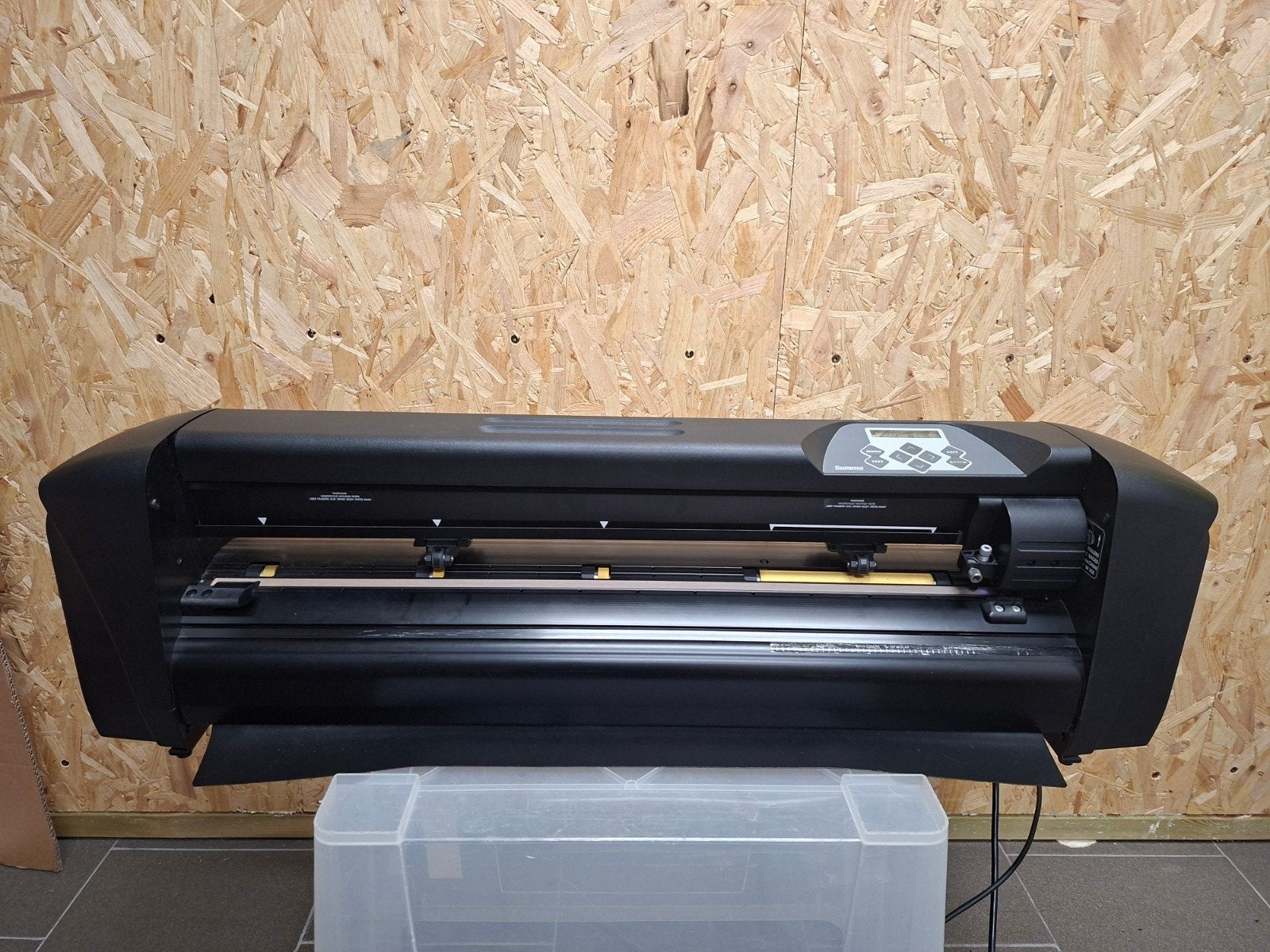 Summa D60R snijplotter, Ophalen, Overige technieken