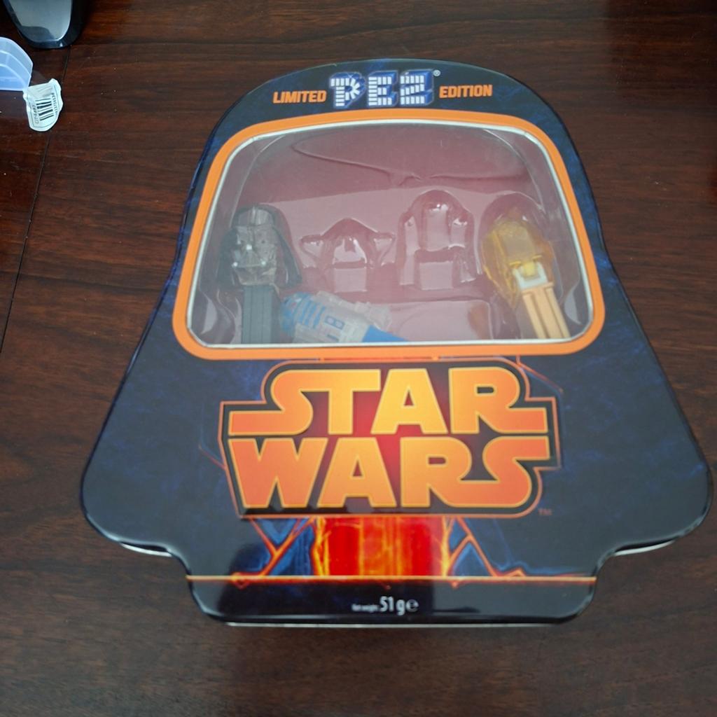 Star Wars Limited PEZ Edition Blik, Verzamelen, Ophalen of Verzenden, Zo goed als nieuw, Actiefiguurtje
